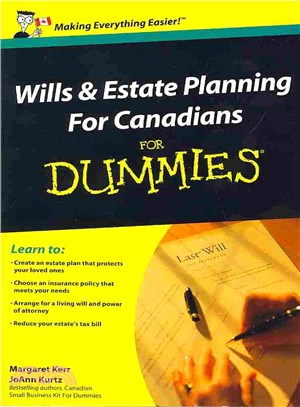 WILLS & ESTATE PLANNING FOR CANADIANS FOR DUMMIES 1ST EDITION