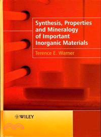 Synthesis, Properties And Mineralogy Of Important Inorganic Materials