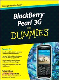 BlackBerry Pearl 3G For Dummies