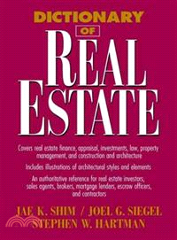 Dictionary Of Real Estate