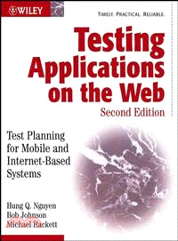 Testing Applications on the Web ─ Test Planning for Mobile and Internet-Based Systems