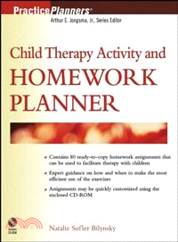 Child Therapy Activity and Homework Planner