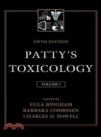 PATTY'S TOXICOLOGY, FIFTH EDITION 9-VOLUME SET (WITH INDEX)