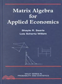 Matrix Algebra For Applied Economics