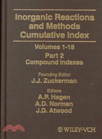 Inorganic Reactions And Methods Cumulative Index, Volumes 1-18, Part 2, Compound Indexes