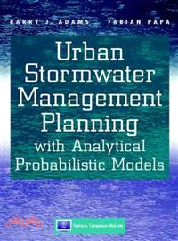 Urban stormwater management ...