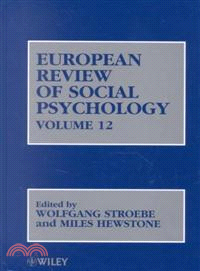 European Review Of Social Psychology V12