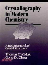 Crystallography In Modern Chemistry: Resource Book Of Crystal Structures