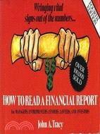 HOW TO READ A FINANCIAL REPORT: WRINGING VITAL SIG