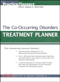 The Co-occurring Disorders Treatment Planner