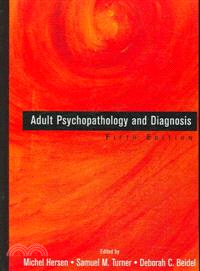 Adult Psychopathology and Diagnosis (5th edition)