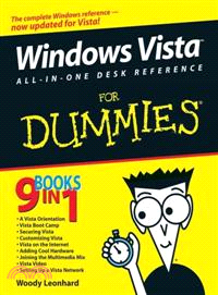 WINDOWS VISTA ALL-IN-ONE DESK REFERENCE FOR DUMMIES | 拾書所