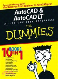 Autocad & Autocad Lt All-In-One Desk Reference For Dummies