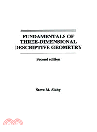 Fundamentals Of Three Dimensional Descriptive Geometry 2Nd Edition