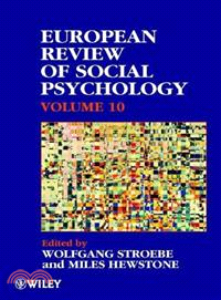 European Review Of Social Psychology V10