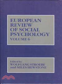 European Review Of Social Psychology V 6