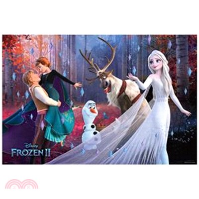 Frozen冰雪奇緣2(1)夜光拼圖1000片