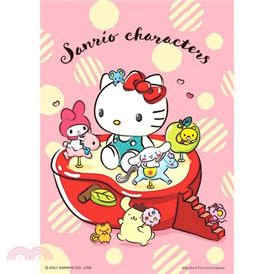 Sanrio characters【奇幻樂園系列】紅蘋果木馬拼圖108片