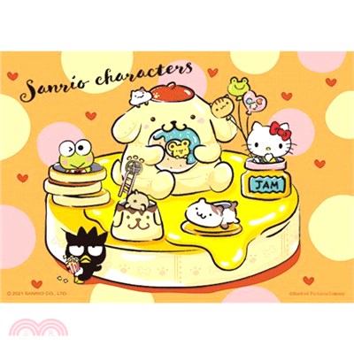 Sanrio characters【奇幻樂園系列】鬆餅咖啡杯拼圖108片