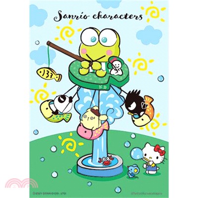 Sanrio characters【奇幻樂園系列】飛天釣魚船拼圖108片
