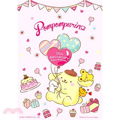 PomPomPurin【25周年系列】慶生氣球拼圖108片