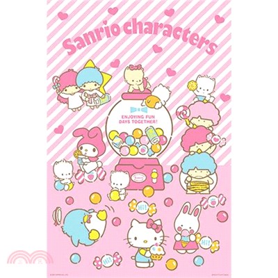 Sanrio characters歡樂扭蛋機拼圖1000片