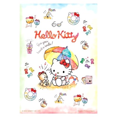 Hello Kitty繽紛海灘拼圖108片