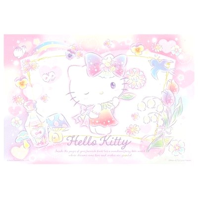 Hello Kitty【變裝系列】花仙子拼圖300片