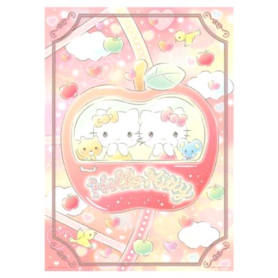Hello Kitty【樂園系列】蘋果摩天輪拼圖520片