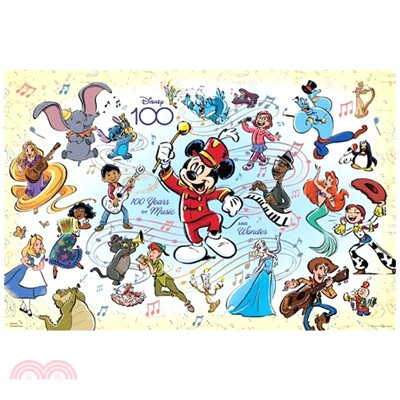 Disney 【迪士尼百年慶典】歡慶周年拼圖1000片
