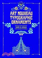 Art Nouveau Typographic Ornaments