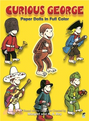 Curious George Paper Dolls in Full Color