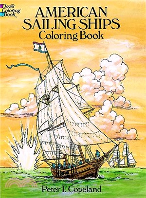 American Sailing Ships Coloring Book