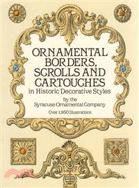 Ornamental Borders, Scrolls and Cartouches in Historic Decorative Styles