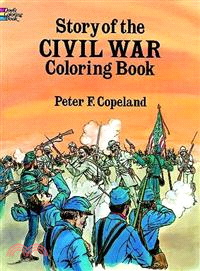 Story of the Civil War Coloring Book