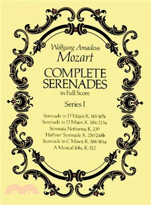 Complete Serenades in Full Score, Series 1