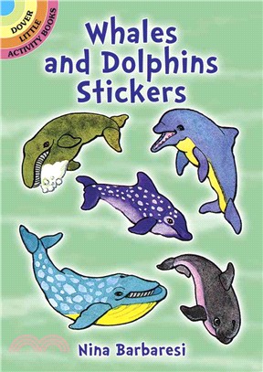 Whales and Dolphins Stickers：Dover Little Activity Books