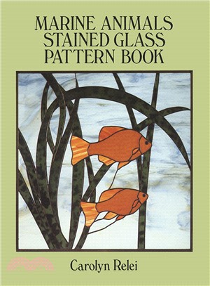 Marine Animals Stained Glass Pattern Book