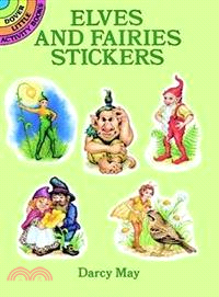 Elves and Fairies Stickers—24 Pressure-Sensitive Designs