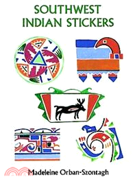 Southwest Indian Stickers—24 Pressure-Sensitive Designs