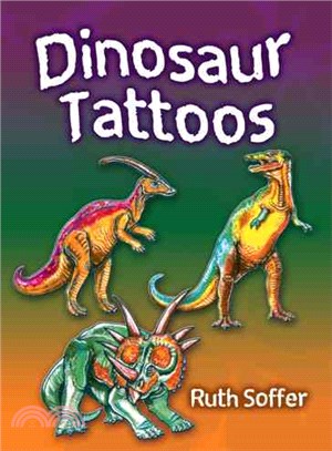 Dinosaur Tattoos/Ten Safe, Waterproof Designs