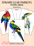 Edward Lear Parrots Postcards: 24 Ready-To-Mail Cards