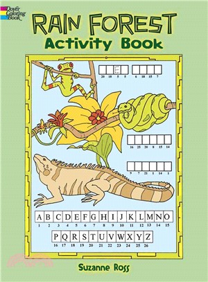 Rain Forest Activity Coloring Book