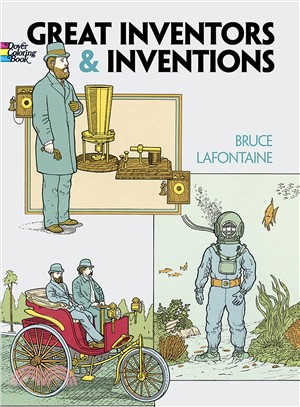 Great Inventors and Inventions Coloring Book