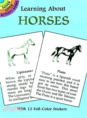 Learning About Horses ― With 12 Full-Color Stickers