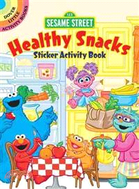 Sesame Street Healthy Snacks Sticker Activity Book