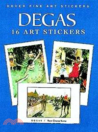 Degas—16 Art Stickers
