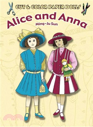 Alice and Anna ─ Cut & Color Paper Dolls