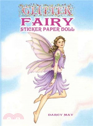 Glitter Fairy Sticker Paper Doll