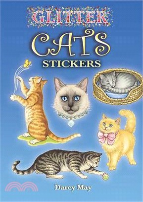 Glitter Cats Stickers